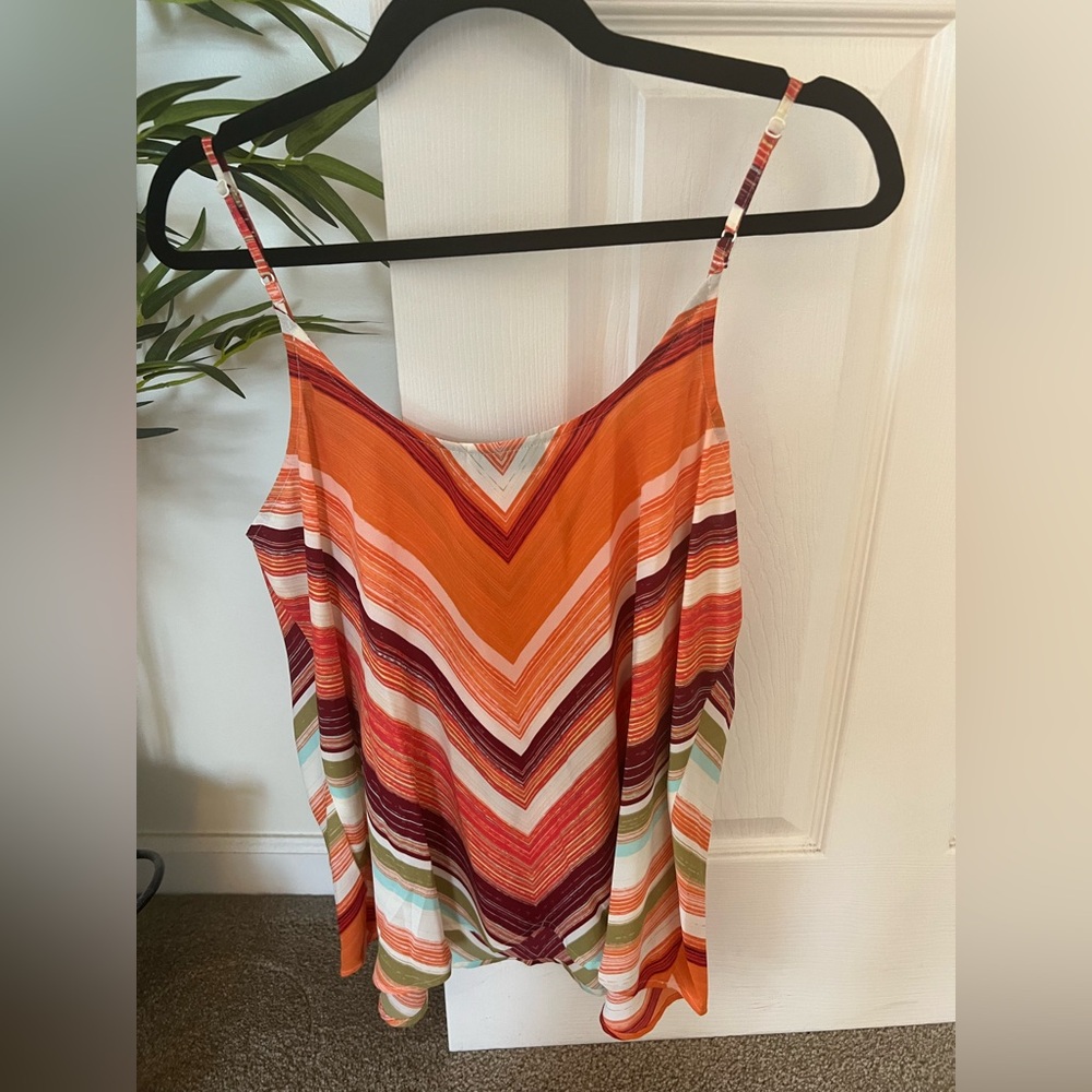 Apt 9 Multicolor Women's Silky Tank Top